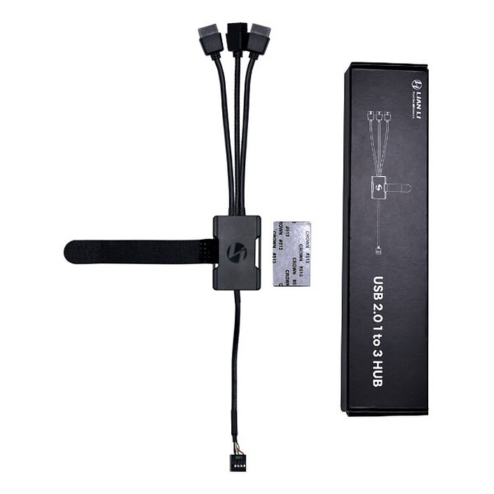 Avis Lian Li Concentrateur USB 2.0 3 en 1 (PW-U2HB)
