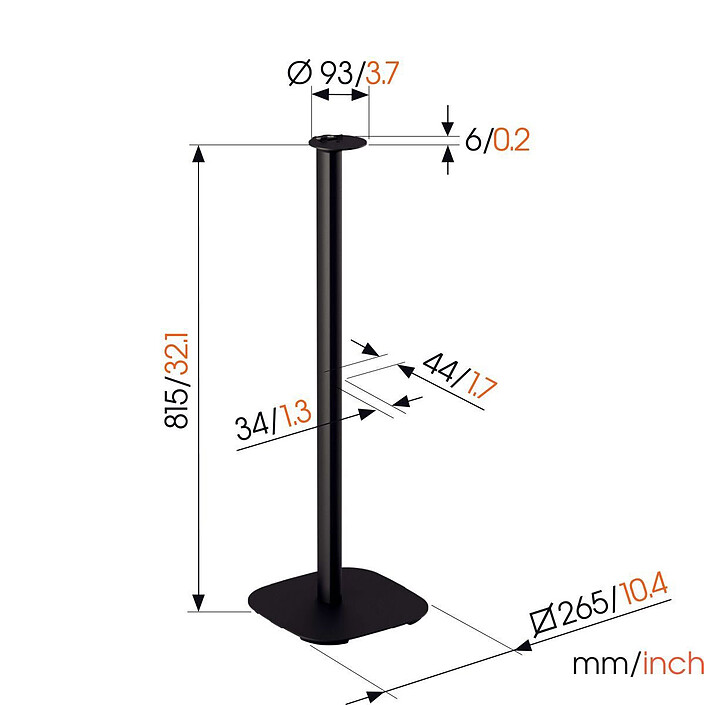 Acheter Vogel's SFS 4113 Noir