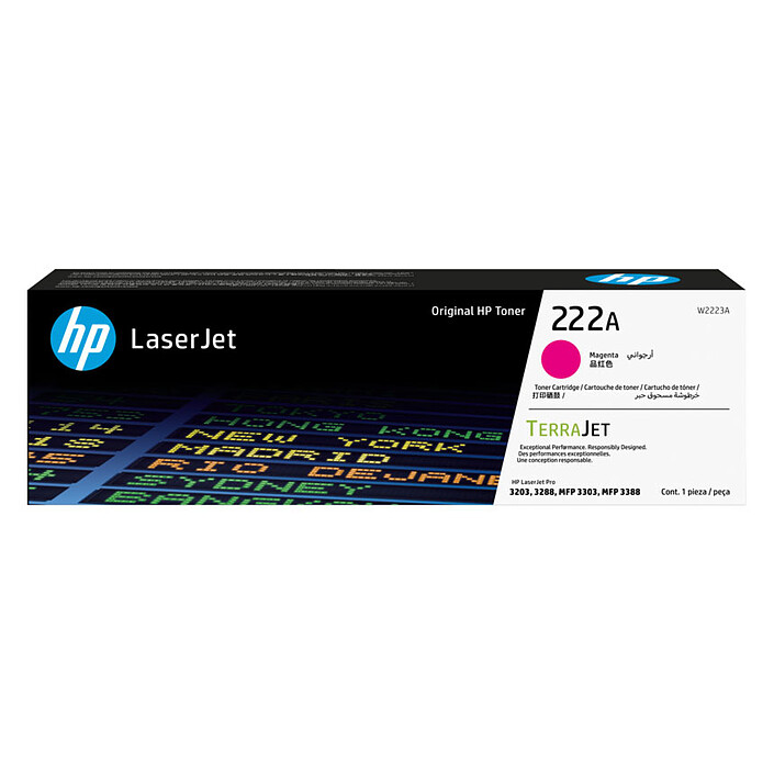 HP 222A (W2223A) - Magenta 