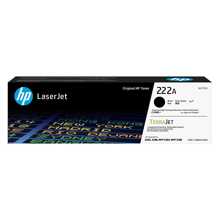 HP 222A (W2220A) - Negro 