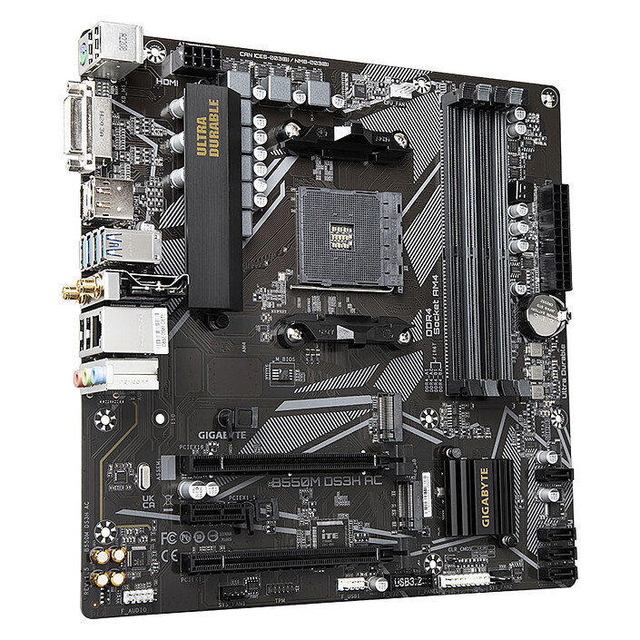 Acheter Gigabyte B550M DS3H AC