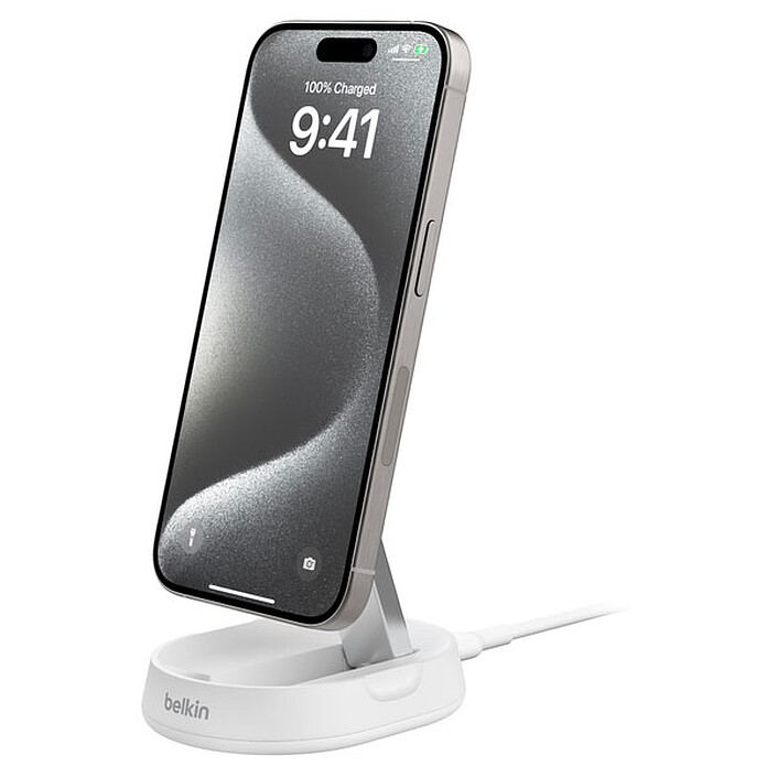 Belkin BoostCharge Pro Qi2 15W (Blanc)