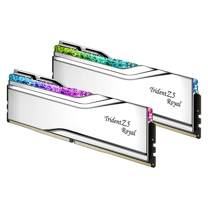 Nota G.Skill Trident Z5 Royal 64 GB (2 x 32 GB) DDR5 6800 MHz CL34 - Argento 