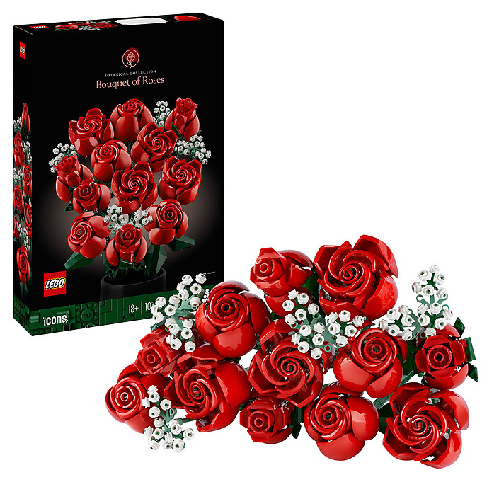 Nota LEGO Icons 10328 Il bouquet di rose 