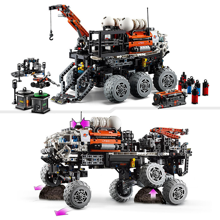 Buy LEGO Technic 42180 Manned Mars Exploration Rover 