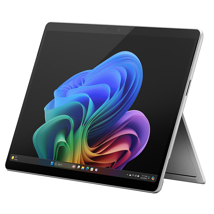 Microsoft Surface Pro Copilot+ PC 11ème Edition OLED - Platine (ZIR-00004)