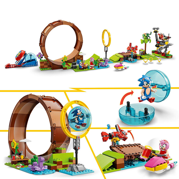 Buy LEGO Sonic the Hedgehog 76994 Sonic and the Green Hill Zone Looping Challenge 