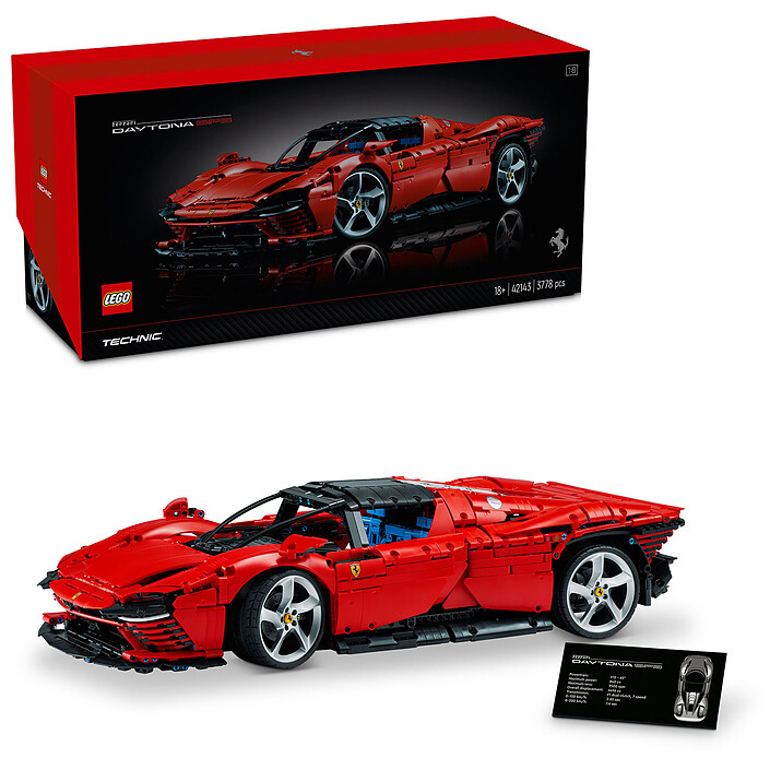 Nota LEGO Technic 42143 Ferrari Daytona SP3