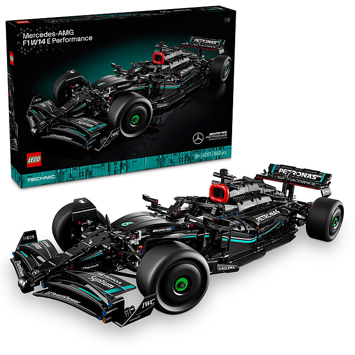 Nota LEGO Technic 42171 Mercedes-AMG F1 W14 E Performance