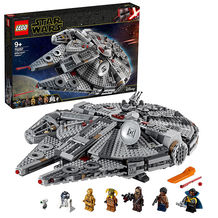 Opiniones sobre LEGO Star Wars 75257 Halcón Milenario