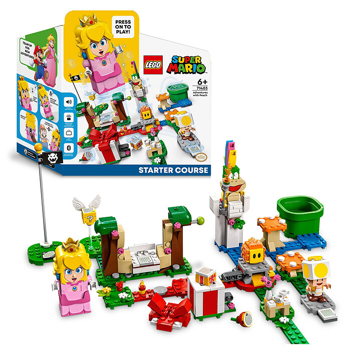 Nota LEGO Super Mario 71403 Peach's Adventures Starter Pack