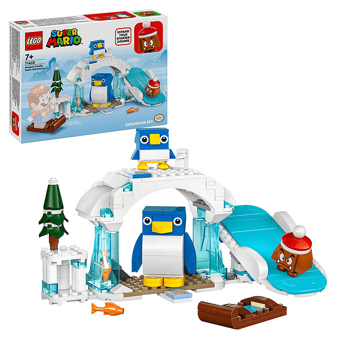 Opiniones sobre LEGO Super Mario 71430 Set de Expansión Pingüino Familia Aventura en la Nieve 