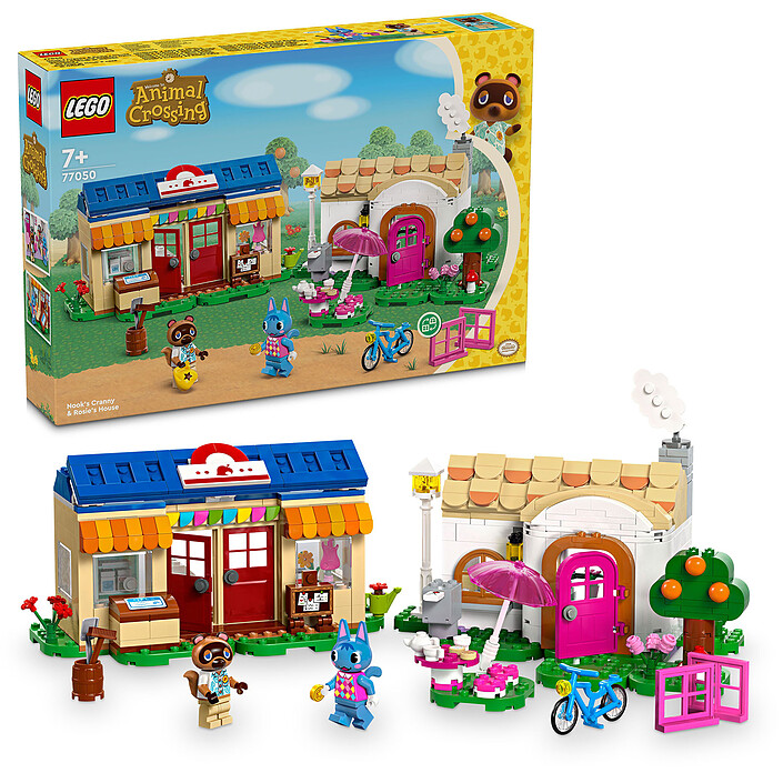 Nota LEGO Animal Crossing 77050 Boutique Nook e Casa di Rosie