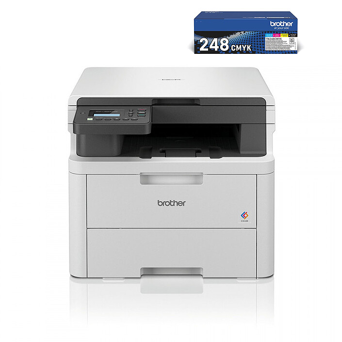 Brother DCP-L3520CDWE + TN-243CMYK (Negro, Cian, Magenta, Amarillo)