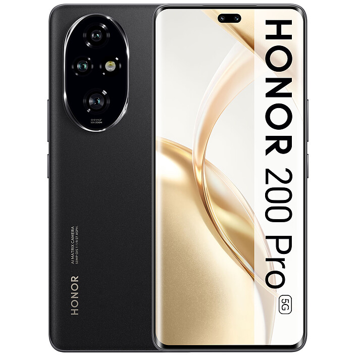 Honor 200 Pro 5G Black (12GB / 512GB) - Mobile phone & smartphone