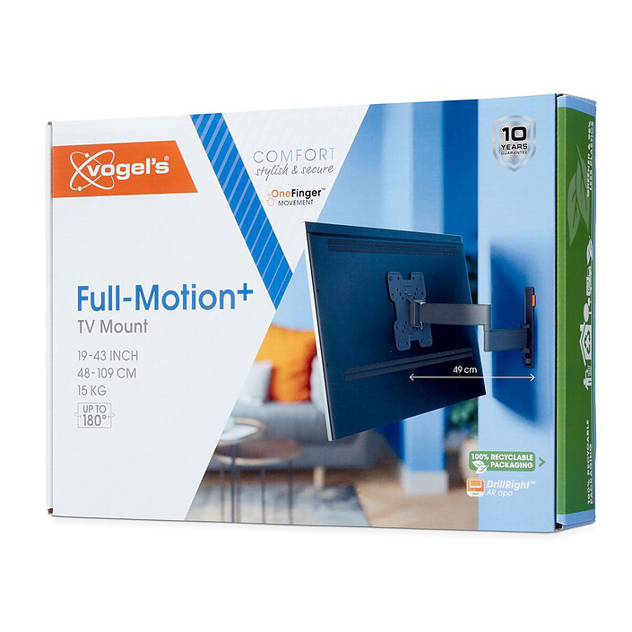 Vogel's Comfort TVM 3245 Noir pas cher