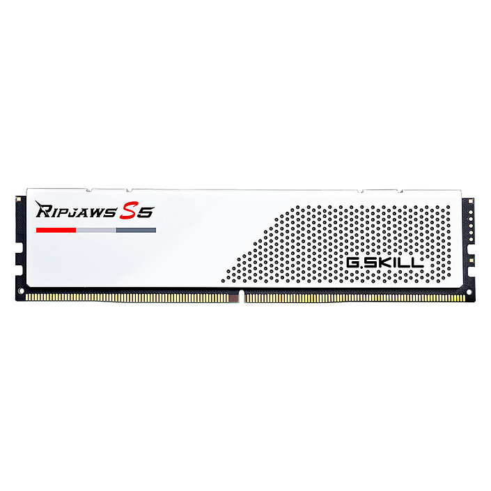 Avis G.Skill RipJaws S5 Low Profile 32 Go (2 x 16 Go) DDR5 6000 MHz CL36 - Blanc