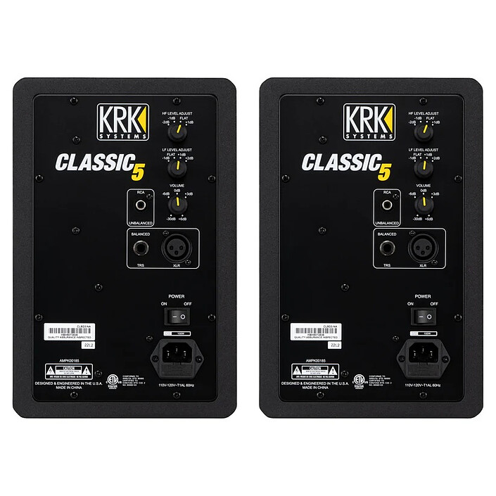 KRK Classic 5 Monitor Pack pas cher