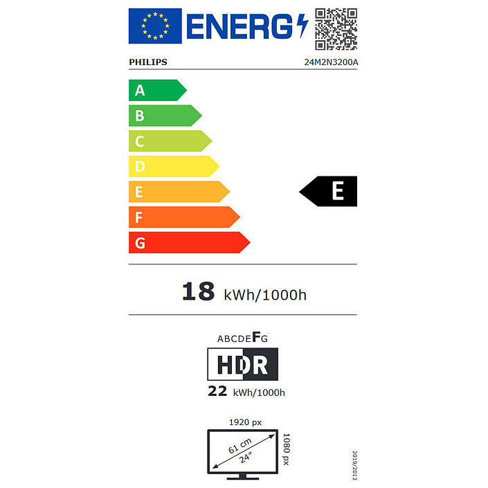 Philips 23.8" LED - Evnia 24M2N3200A pas cher