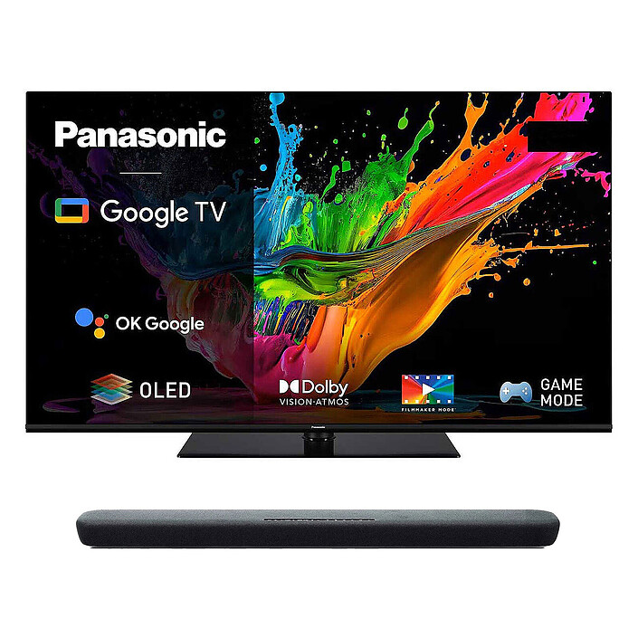 Panasonic TX-48MZ800E + Yamaha YAS-109