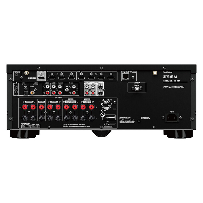 Avis Yamaha RX-A2A Noir + Taga Harmony PF-400USB Argent