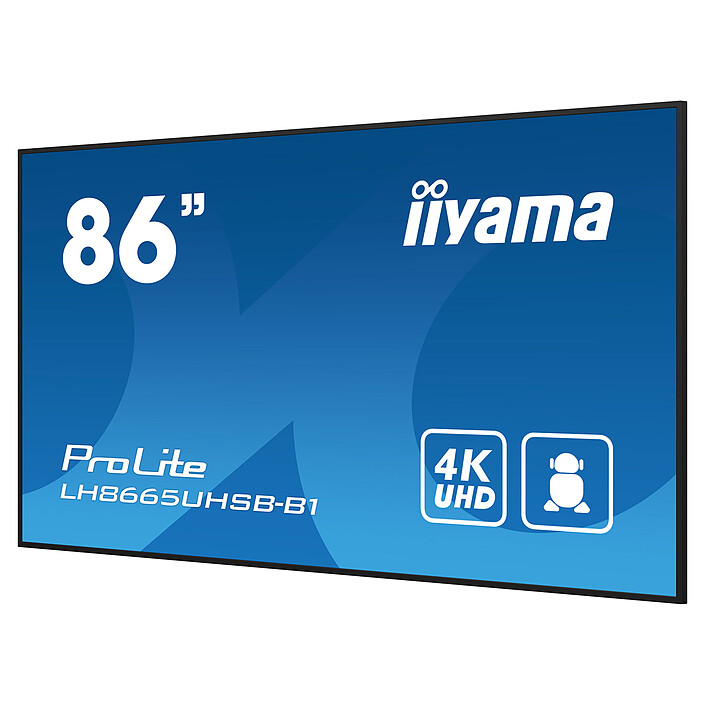 Opiniones sobre iiyama 86 LED - ProLite LH8665UHSB-B1
