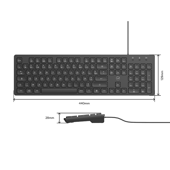 Avis Mobility Lab Illuminated Keyboard
