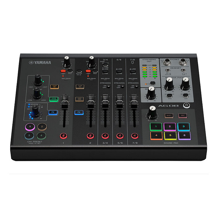 Yamaha AG08 - Nero 