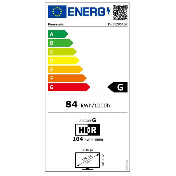 Panasonic 55Z85AEG pas cher
