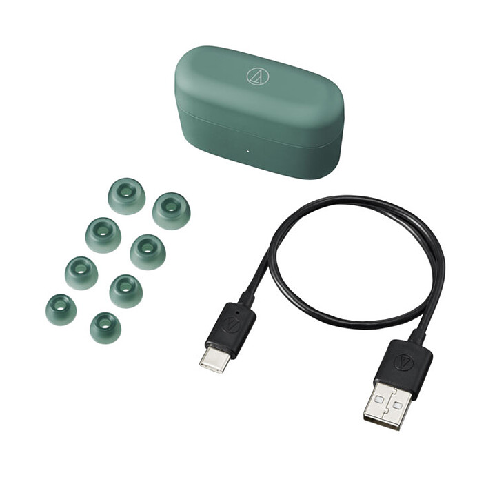 Review Audio-Technica ATH-CKS30TW+ Green