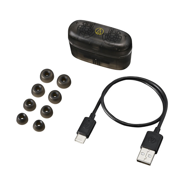 Review Audio-Technica ATH-CKS30TW+ Transparent Black