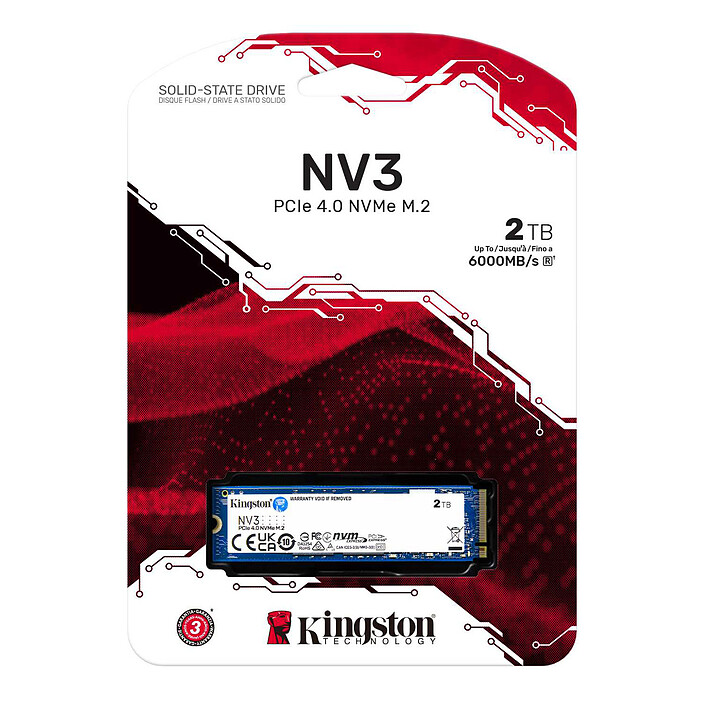 Opiniones sobre Kingston SSD NV3 2TB