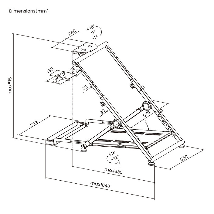 OPLITE Wheel Stand GT Pro V2 pas cher