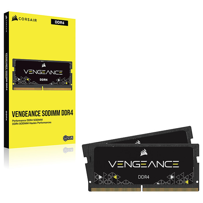 Avis Corsair Vengeance SO-DIMM DDR4 16 Go (2x 8 Go) 3200 MHz CL22
