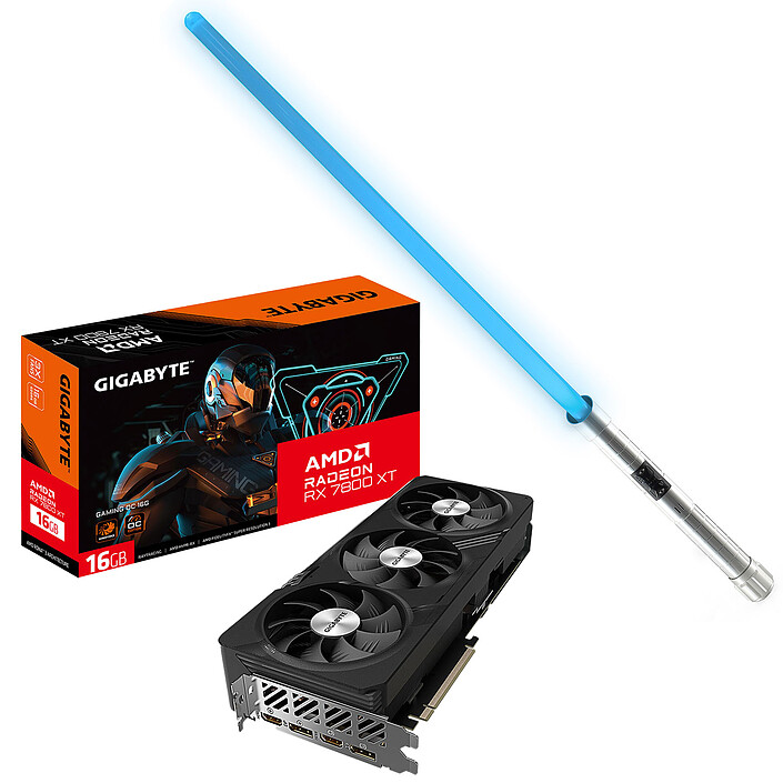 Gigabyte Radeon RX 7800 XT GAMING OC Bundle "La Fuerza"