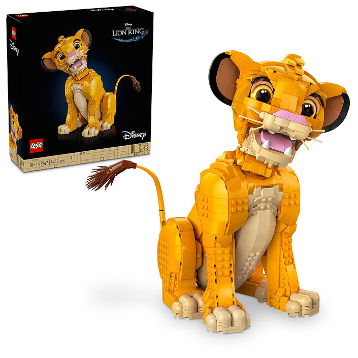 Nota LEGO Disney Classic 43247 Simba, il giovane Re Leone
