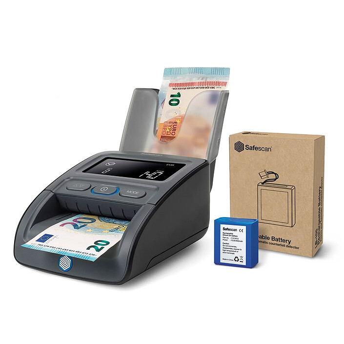 Safescan Détecteur de faux billets 155-S Complet Noir