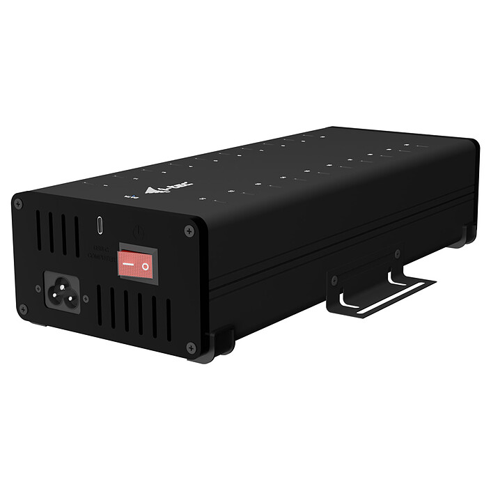 HUB metálico de carga + datos USB-C/USB-A i-tec, 15 W por puerto, 20x USB-C