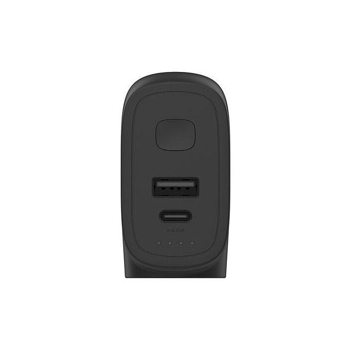 Avis Belkin chargeur secteur 25W USB-C et USB-A avec Batterie externe 5K intégré (Noir)