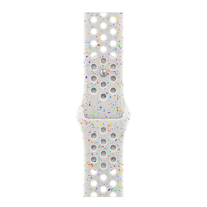 Apple Nike Sport Bracelet Pure Platinum for Apple Watch 46 mm - S/M