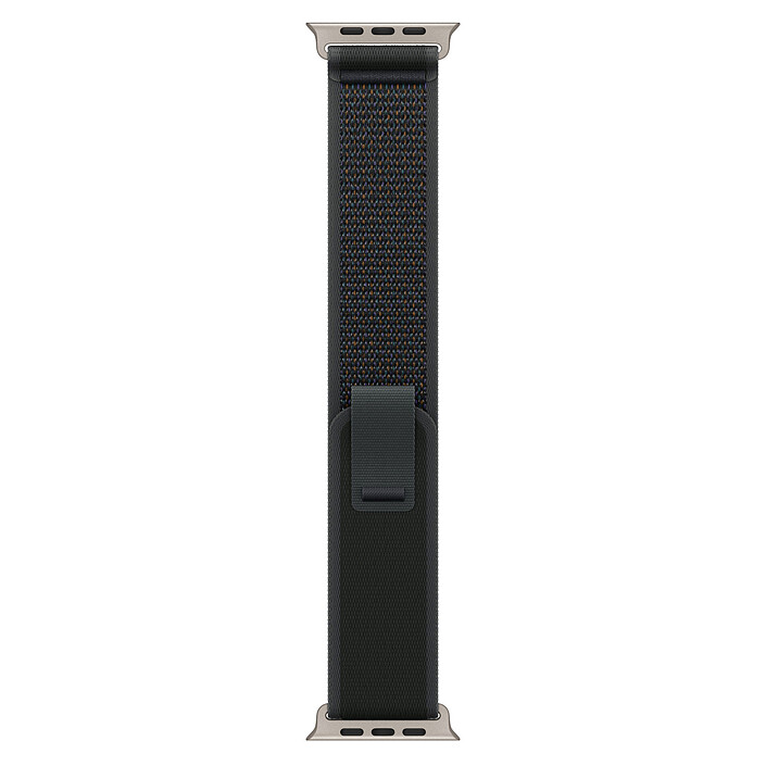 Apple Trail Buckle Black Natural Titanium Finish for Apple Watch 49 mm - M/L