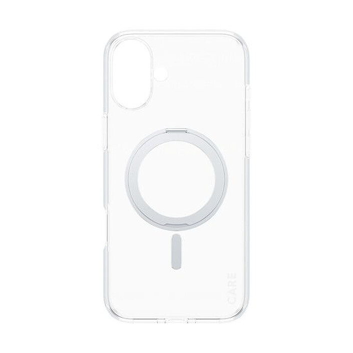 PanzerGlass Coque Feature Kickstand iPhone 16 Plus Argent