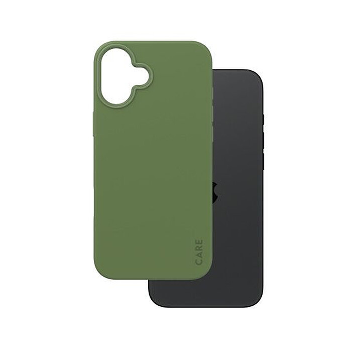PanzerGlass Coque Fashion iPhone 16 Plus Verde