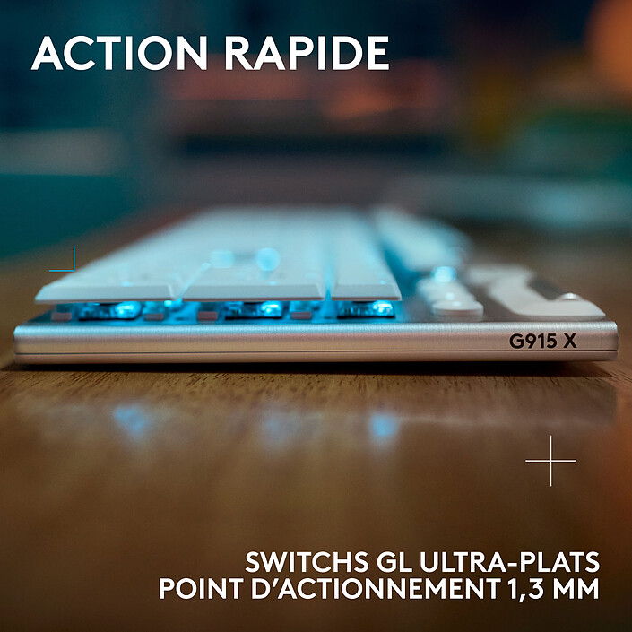 Review Logitech G G915X Tenkeyless Lightspeed White (Tactile Version)