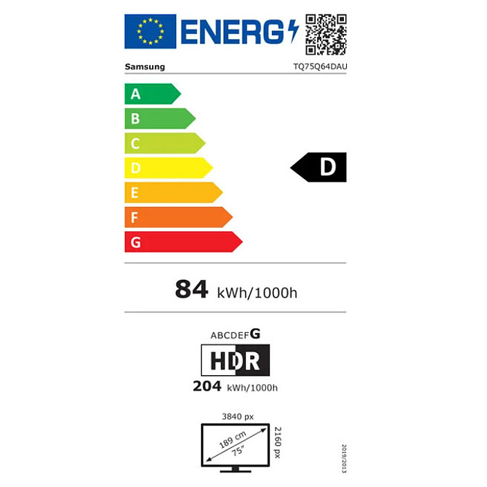 Samsung QLED TQ75Q64D economico