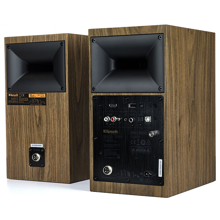 cheap Muse MT-109 BTO Black + Klipsch The Fives Walnut