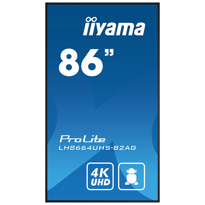 Nota iiyama 85.6" LED - ProLite LH8664UHS-B2AG