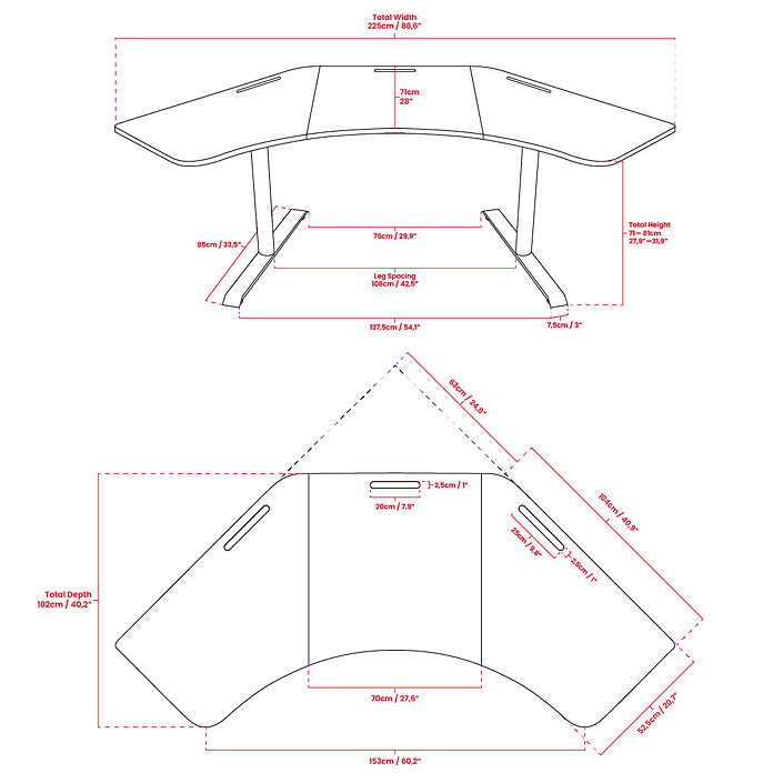 Arozzi Arena Angelo (Nero/Rosso) economico