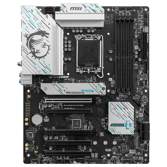 Nota MSI B760 GAMING PLUS WIFI DDR4