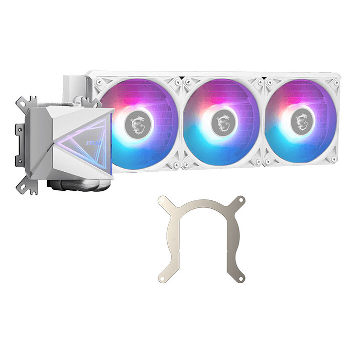 MSI MAG CORELIQUID I360 - Blanco + Kit Offset LGA1851